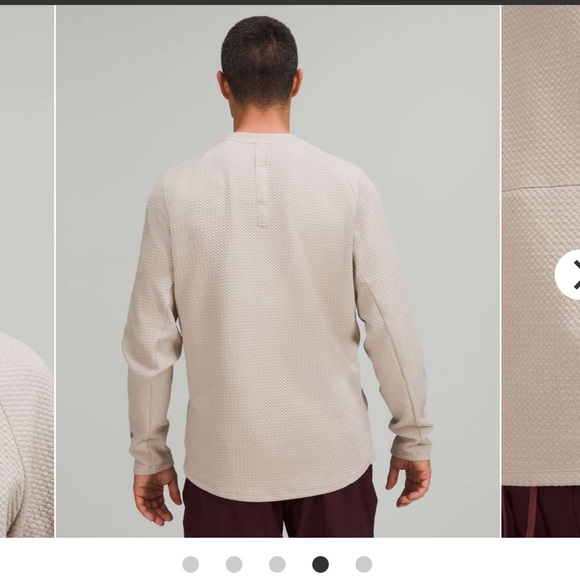 Lululemon At Ease Crew. Raw Linen. Size: XXL. NWOT. Never worn! - Picture 5 of 6